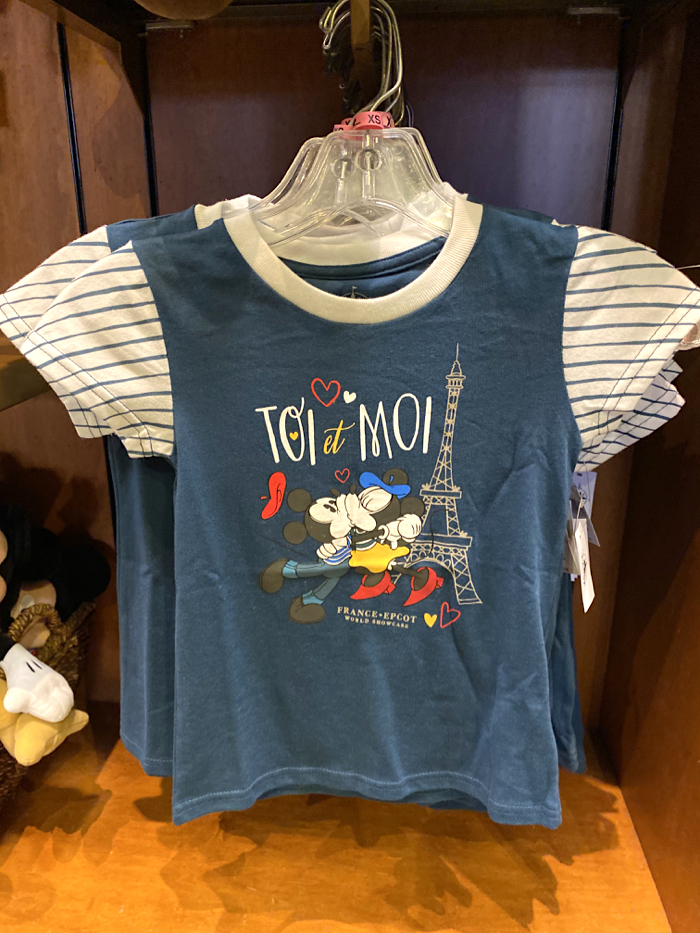 New France Epcot World Showcase Merchandise Features Mickey